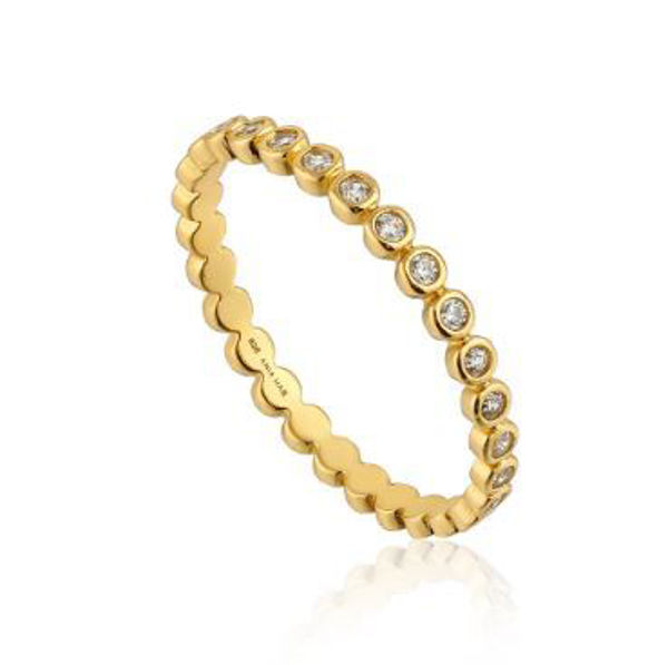 Ania Haie Shimmer Half Eternity Ring