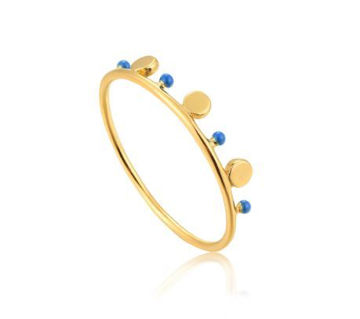 Ania Haie Dotted Triple Disc Ring