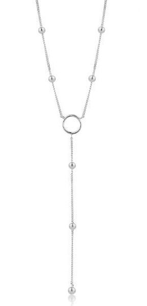 Ania Haie Modern Circle Y Necklace