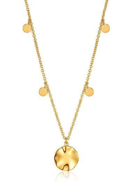 Ania Haie Ripple Drops Discs Necklace