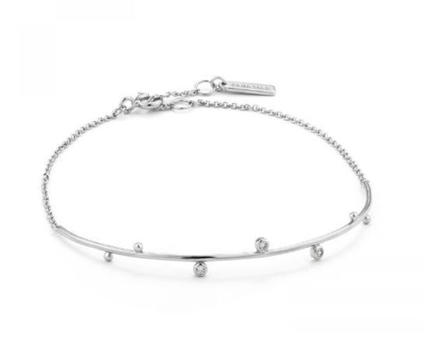 Ania Haie Shimmer Sold Bar Stud Bracelet