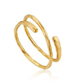 Ania Haie Ripple Adjustable Ring