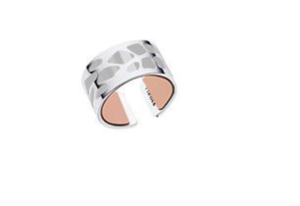12mm Silver Fougere Ring-Medium