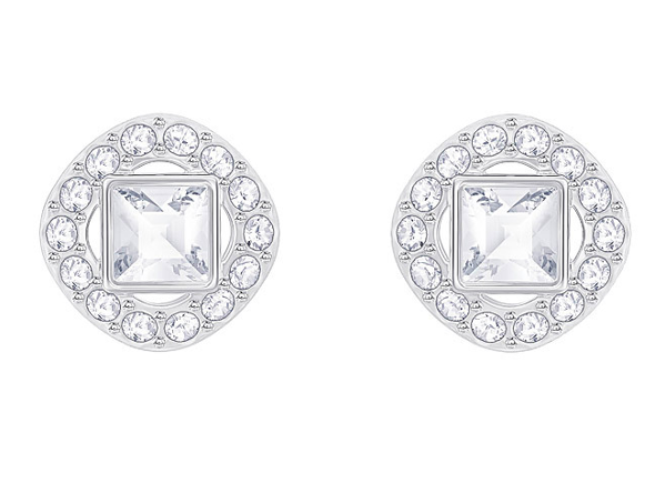 Angelic Square crystal earrings