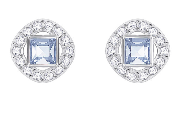 Angelic Square blue earrings
