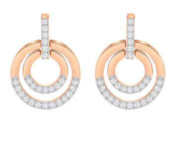 Circle-Double Circle Earrings