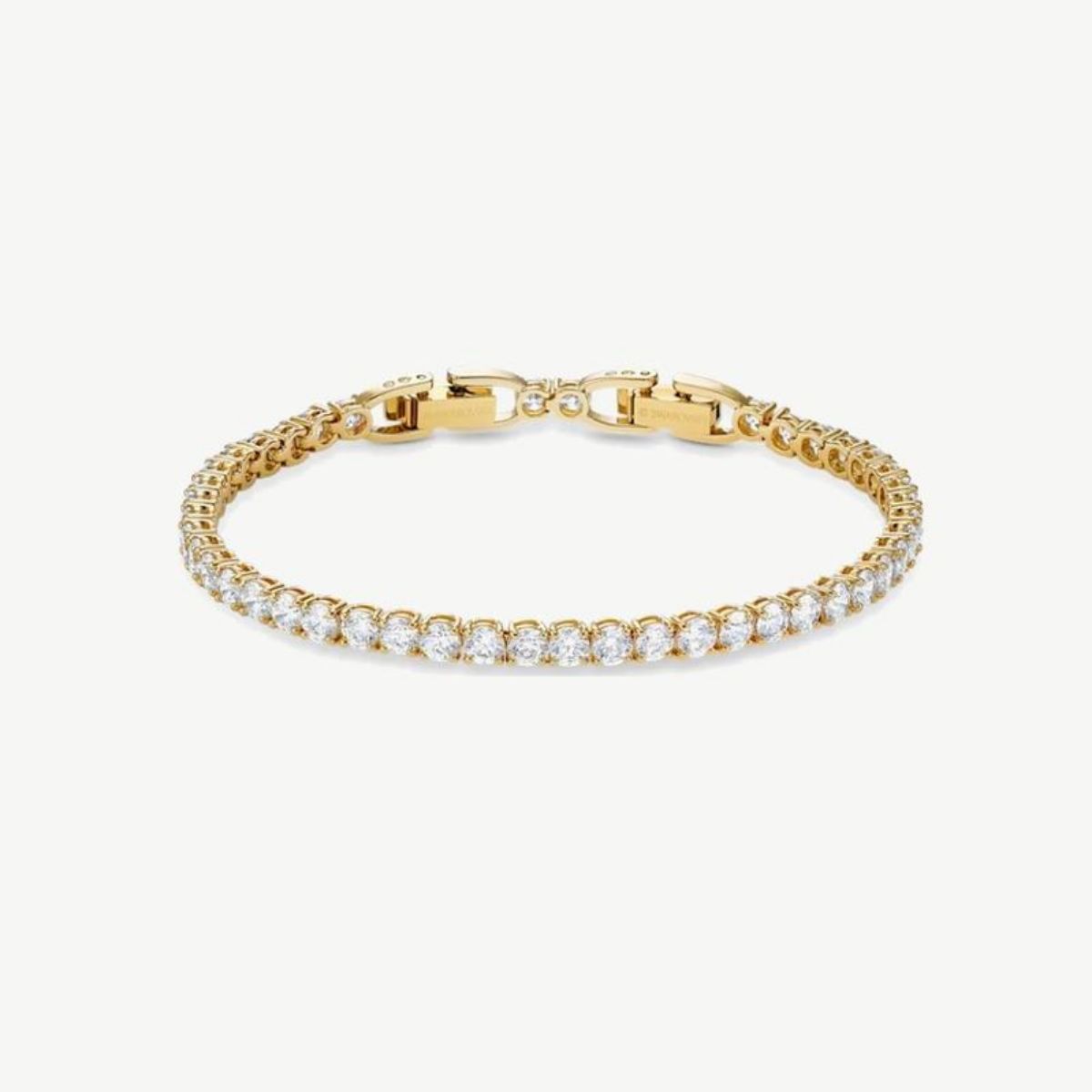 Picture of Swarovski Tennis Deluxe Bracelet with Clear Crystals