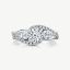 Picture of 14K White Gold Bypass Pear-Shaped Diamond Ring